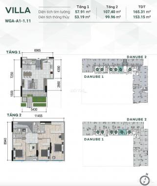 West Gate Villas - Shophouse 140m2, TT 15% nhận nhà, TTHC Bình Chánh, bến xe Miền Tây mới
