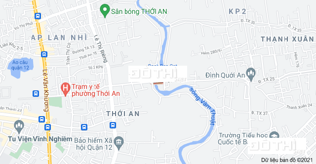 Bán nhà riêng tại đường Lê Thị Riêng, Phường Thới An, Quận 12, Hồ Chí Minh diện tích 100m2