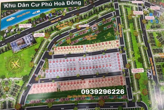 Bán đất nền dự án khu dân cư Phú Hòa Đông, Củ Chi giá chỉ 1,280 tỷ