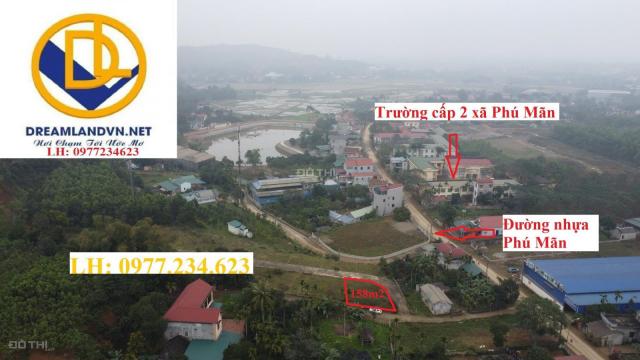 Bán gấp 158m2 đối diện trường cấp 2 Phú Mãn, Quốc Oai giá 12tr/m2. LH:0977234623