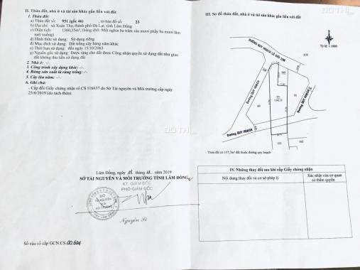 Cần bán lô đất nông nghiệp tại xã Xuân Thọ, TP Đà Lạt