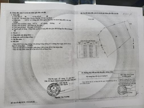 Chính chủ cần bán đất vị trí đẹp tại quận Tp Hồ Chí Minh