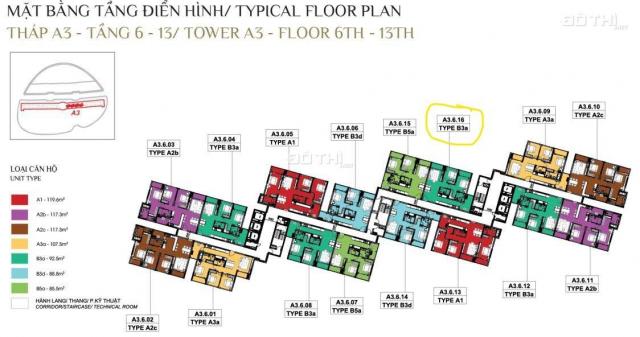 Bán căn hộ chung cư tại đường N1, Phường Sơn Kỳ, Tân Phú, Hồ Chí Minh diện tích 92.5 m2