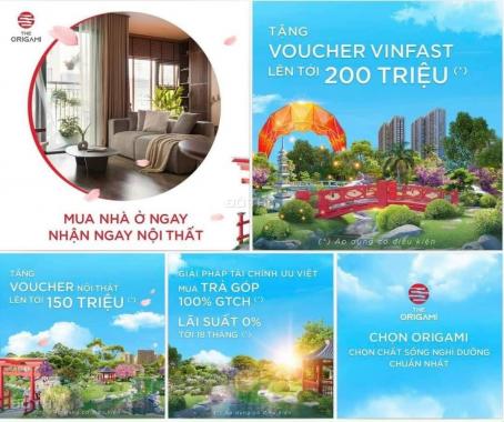 Cơ hội sở hữu CHCC The Origami, Vinhome Q9, chỉ với 50 triệu