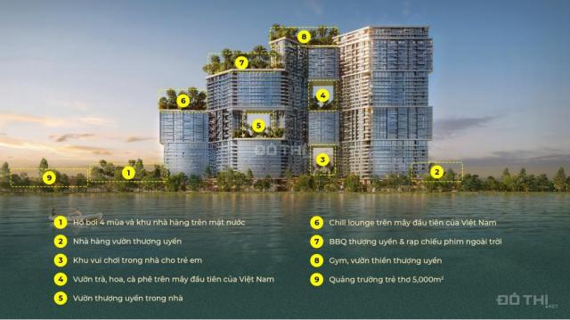 Chỉ với 450tr vốn tự có, sở hữu ngay căn hộ 2PN, DT 78m2 view BTĐ, sân vườn lên tới 45m tại Ecopark