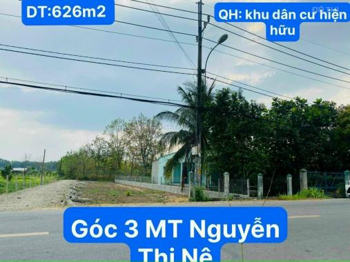 Bán đất hai mặt tiền đường Nguyễn Thị Nê, xã Phú Hòa Đông, Củ CHi diện tích 10x60m
