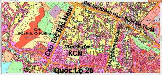 Chỉ 4,8tr/m2 sở hữu ngay lô đất 2mt kcn Khatoco lớn nhất Ninh Hoà lh: 0779.063.739
