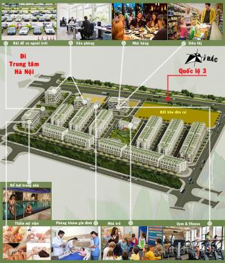 Trực tiếp từ CĐT - Cần bán lô shophouse 5 tầng, trung tâm TT Đông Anh, vào 20% khoảng 2,4tỷ ký HĐMB