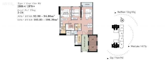 Capital Land ra mắt căn hộ đẳng cấp Heritage Westlake. Ngay cạnh Hồ Tây, thang máy riêng từng căn