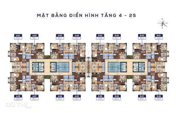 Bán nhanh căn 3 ngủ - 95m2 toà N01T1 Ngoại Giao Đoàn. LH 0937466689