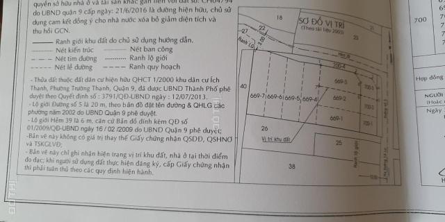 Bán gấp lô đất đường 5, Phường Trường Thạnh, Quận 9, Hồ Chí Minh diện tích 87.3m2 giá 5.8 tỷ