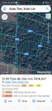 Bán đất tại Xã Xuân Tâm, Xuân Lộc, Đồng Nai