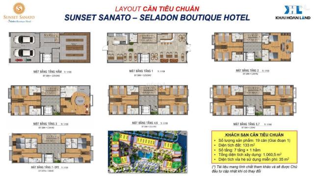 Bán hotel, khu nghỉ dưỡng tại dự án Sunset Sanato, Phú Quốc, Kiên Giang diện tích 450m2