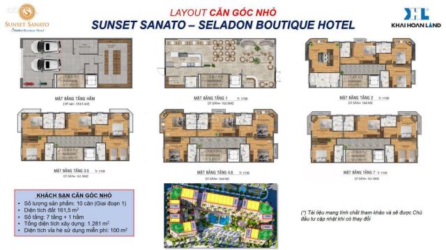 Bán hotel, khu nghỉ dưỡng tại dự án Sunset Sanato, Phú Quốc, Kiên Giang diện tích 450m2