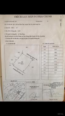 Cần bán lô đất mặt tiền vị trí đẹp tại Tân Trụ, Long An