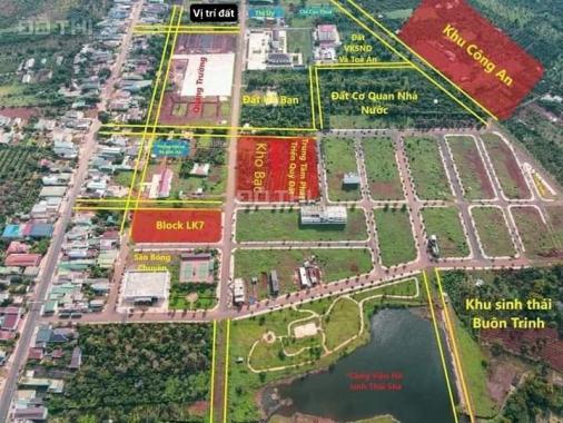 129.4m2 đất mặt tiền đường N2 Buôn Hồ, liền kề quảng trường, thổ cư 100%, giá 2.1 tỷ