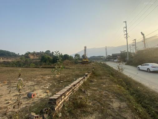 Bán lô đất 270m2 mặt đường Phú Mãn sát hồ Đồng Vỡ Quốc Oai Hà Nội