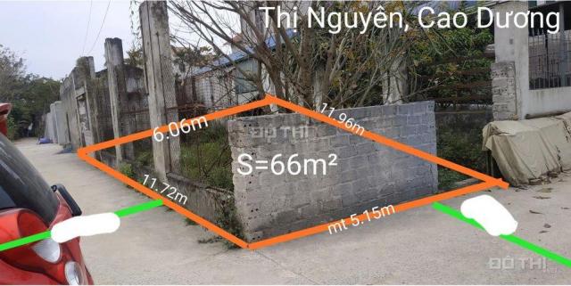 Bán đất tại Xã Cao Dương, Thanh Oai, Hà Nội diện tích 66m2 giá 23 triệu/m2
