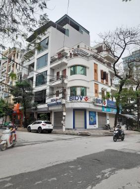 Lô góc - hai mặt phố - thang máy - 7 tầng - khu vực sầm uất phố Nguyễn Khuyến Đống Đa - Hà Nội