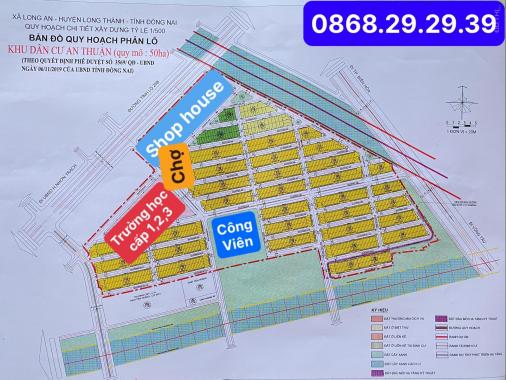 Bán 2 lô KDC An Thuận VT đẹp, không dính trụ điện, không nắp cống, giá rẻ hơn 80tr/1 lô, 0868292939