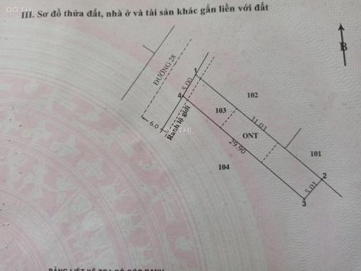 Bán đất mặt tiền đường 28, Phước Vĩnh An, Củ Chi, HCM, diện tích 152m2, 1,8 tỷ