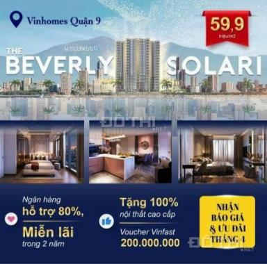 Mở bán phân khu căn hộ cuối cùng Beverly Solari nằm trong khu đô thị Vinhomes Grand Park