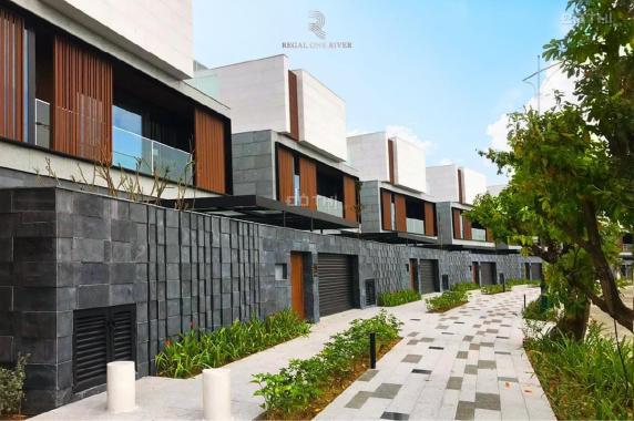 One River villas 2 mặt tiền sông duy nhất tại Đà Nẵng, 3 tầng full hồ bơi, hoàn thiện mặt ngoài