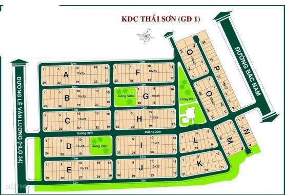 Bán nhiều lô đất Thái Sơn 1 Bộ Quốc Phòng, 10x25m, giá từ 55tr/m2, sổ hồng