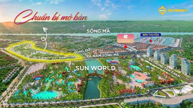 Bán shophouse vị trí đẹp phân khu The Link đối diện công viên Sun World dự án Sun Group Sầm Sơn