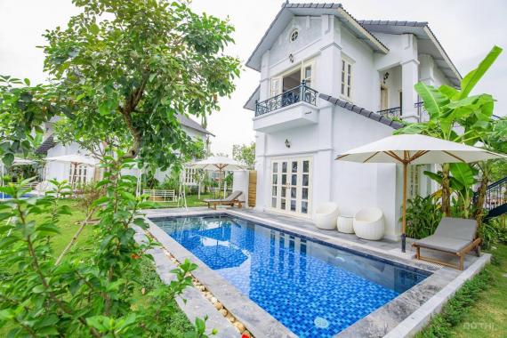 Bán suất ngoại giao biệt thự Vườn Vua Resort, view trực tiếp đầm sen, có bể bơi trong nhà giá 6 tỷ