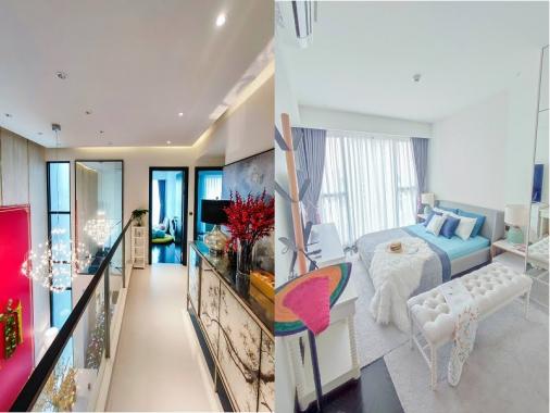 Cần bán căn hộ Duplex Feliz En Vista tầng cao có diện tích 132,55m2/118,56m2