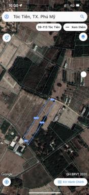 Bán đất tại xã Tóc Tiên, Phú Mỹ, Bà Rịa Vũng Tàu diện tích 7161m2