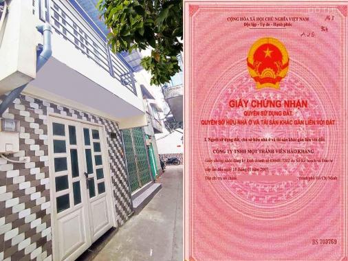 Bán nhà Q4, Tôn Đản, nhà mới, 17m2 2m8x6m, 2 tầng, hẻm 2.5m, hẻm thông ra 2 đường, cách Q1 chỉ 2km