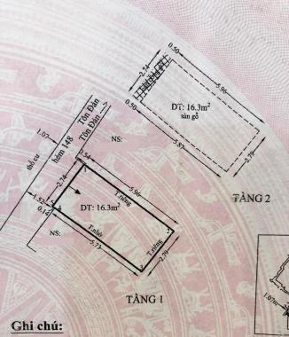 Bán nhà Q4, Tôn Đản, nhà mới, 17m2 2m8x6m, 2 tầng, hẻm 2.5m, hẻm thông ra 2 đường, cách Q1 chỉ 2km