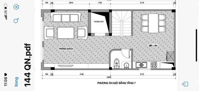 Quan Nhân 12 phòng khép kín - 8 tầng - Thang máy - View hồ - Ô tô sát nhà 64m2 ngang 5m giá 8,5 tỷ