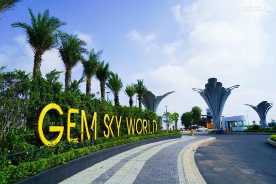 Nhà phố Gem Sky World 100m2 liền kề sân bay Long Thành, vay NH 70% ân hạn lãi gốc 2 năm