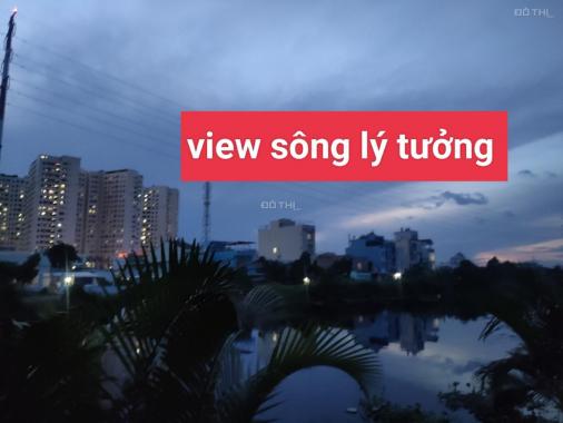 Mặt tiền view sông Bình Tân 304m2, 9.5x33m 5 tầng sổ vuông, 100tr/th, chỉ 21,5 tỷ TL, cực hiếm