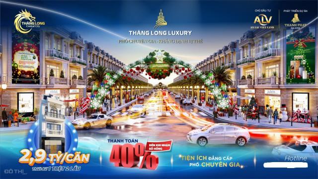 Bán nhà mặt phố tại dự án Thăng Long Luxury, Bàu Bàng, Bình Dương DTSD 250m2 giá 2.850 tỷ