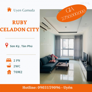 Căn hộ Ruby - Celadon City 70m2 - 2PN 2WC
