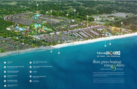 Novaworld Hồ Tràm - biệt thự song lập 200m2 CK 1tỷ, cách biển chỉ 100m thanh toán 15% đến năm 2023