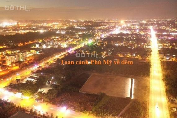 Đất nền mặt tiền Hùng Vương lộ giới 30m TT thành phố cảng Phú Mỹ, giá tốt đầu tư cam kết sinh lời