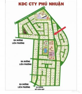 Cần bán lô đất dự án Phú Nhuận đường Đỗ Xuân Hợp vị trí đất gần chợ và khu công nghệ cao
