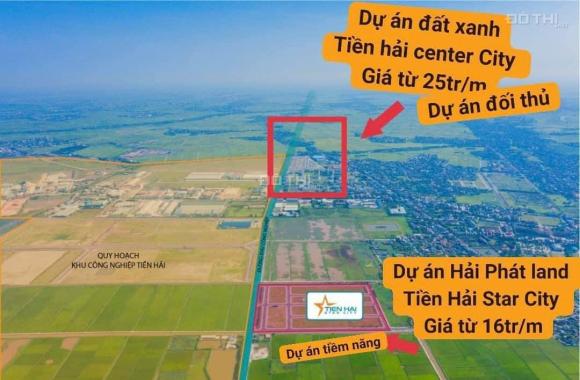 Ông anh cần tiền cắt lỗ tận đáy lô đất tại KDC mới Tiền Hải Star City, Sổ đỏ trao tay. 0972899510