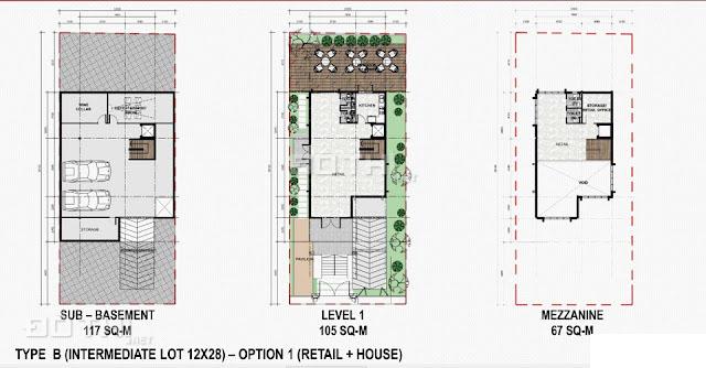 Còn 2 căn biệt thự King Crown Thảo Điền, giá CĐT, diện tích 12x23m, nhà thô