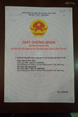 Chính chủ cần bán 2 lô đất giá rẻ tại TT Ea T'Ling, Huyện Cư Jút, Đắk Nông