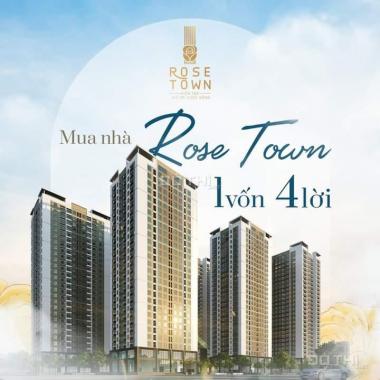 Hàng hót - Mở bán toà cuối đẹp nhất dự án Rose Town - 79 Ngọc Hồi Hoàng Mai - Giá chủ đầu tư