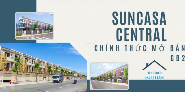 Chính thức mở bán nhà mặt phố Sun Casa Central tại đường Dân Chủ, Bình Dương diện tích SD 177m2