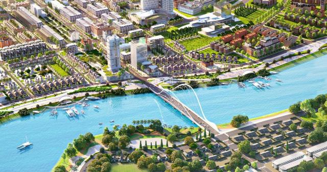 Bán đất nền dự án tại dự án Indochina Riverside Complex, Điện Bàn, Quảng Nam diện tích 90m2 24tr/m2