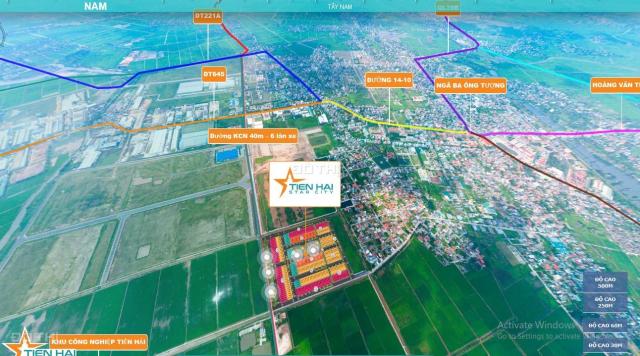 Đất nền KCN Tiền Hải - Thái Bình chỉ từ 1,7 tỷ/lô
