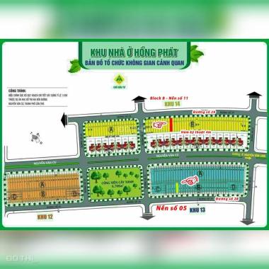Bán nền khu dân cư Hồng Phát (Khu 13 & khu 14) - gần trường đại học Nam Cần Thơ